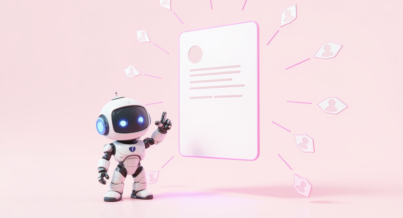 Our AI employee sending one post out across a network of creator accounts